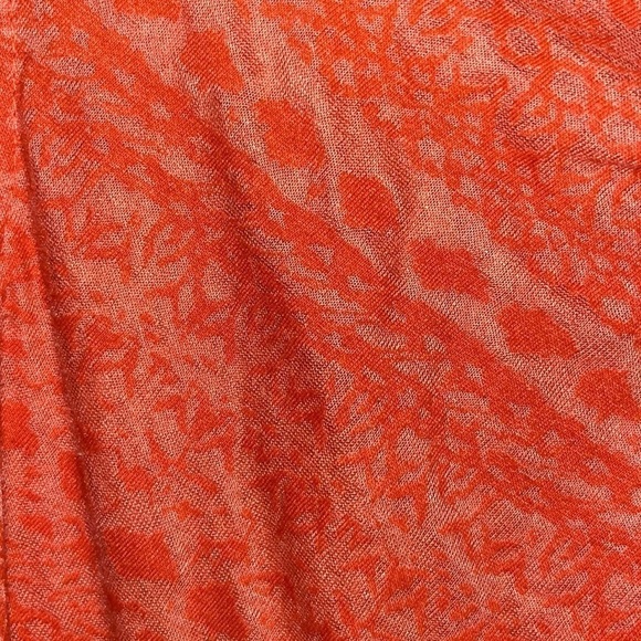 Athleta printed orange dress - Picture 3 of 4